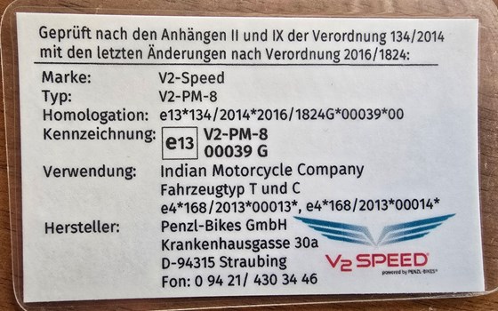 Gebrauchtmotorrad Indian Chief Dark Horse - Bild 19