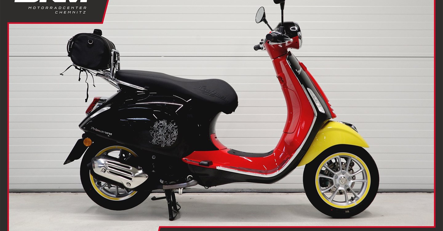 Angebot Vespa Primavera 125 Disney Mickey Mouse Edition
