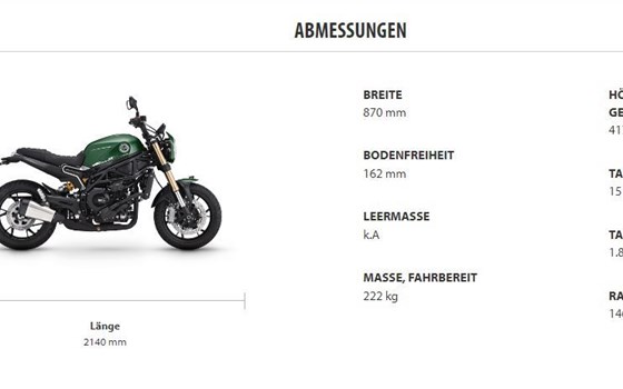Neufahrzeug Benelli Leoncino 800 - Bild 17