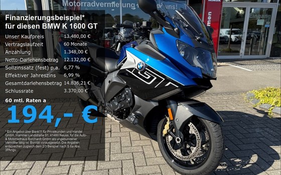 Gebrauchtmotorrad BMW K 1600 GT - Bild 1