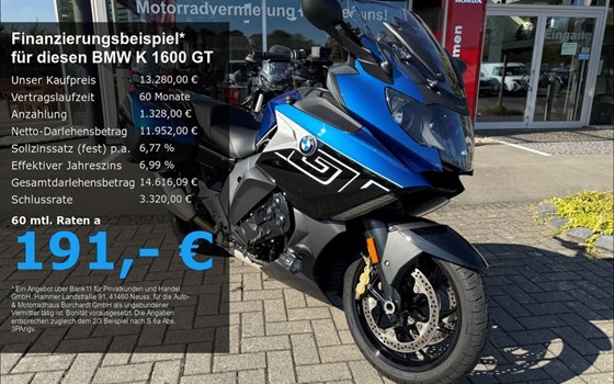 Gebrauchtmotorrad BMW K 1600 GT - Bild 1