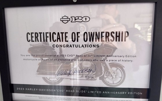 Gebrauchtmotorrad Harley-Davidson CVO Road Glide Limited Anniversary - Bild 11