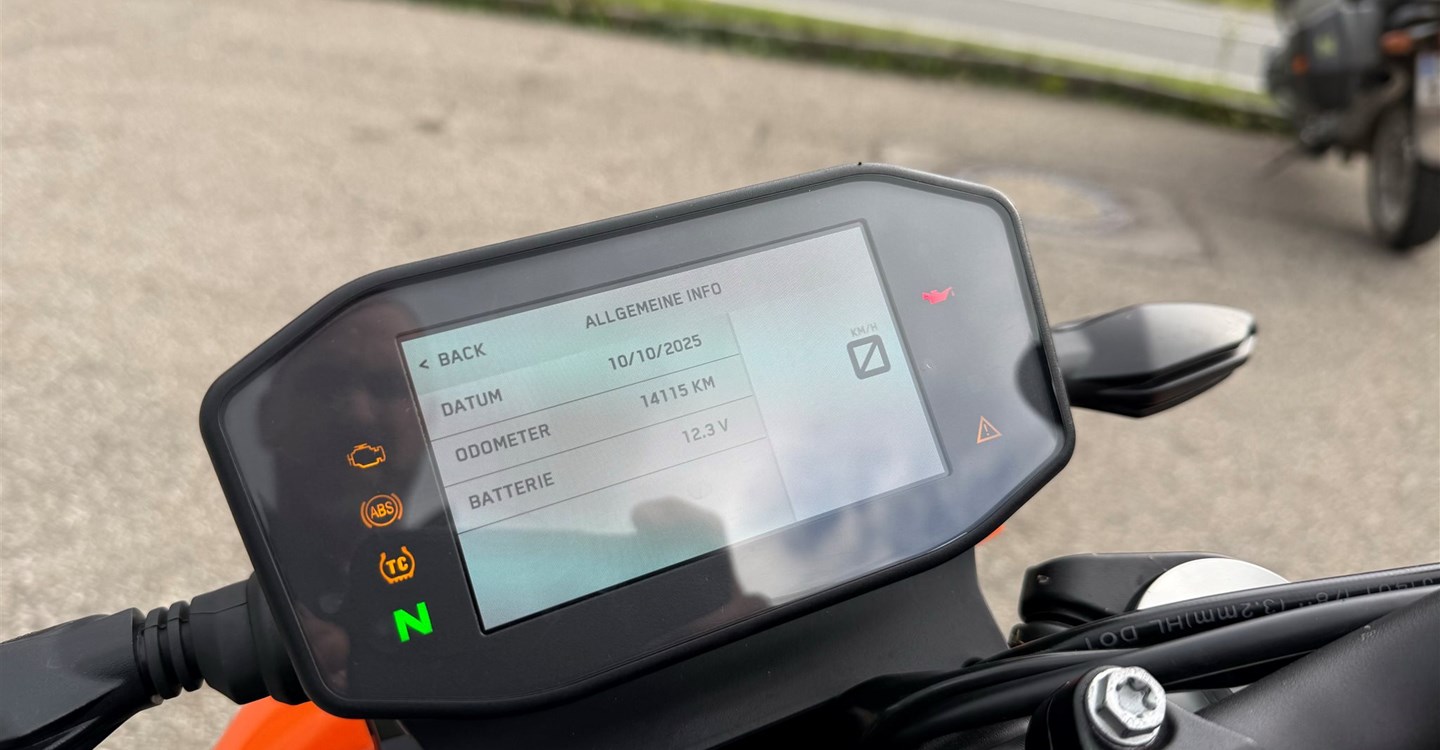 Zum Vergrößern bitte anklicken! Angebot KTM 790 Duke L