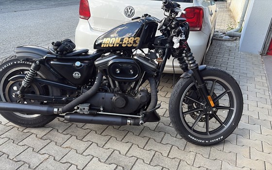 Gebrauchtmotorrad Harley-Davidson Sportster XL 883 - Bild 3 Gebrauchtmotorrad Harley-Davidson Sportster XL 883 - Bild 3