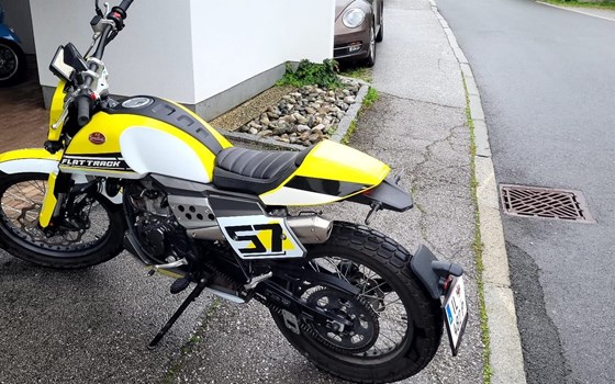Gebrauchtmotorrad FB Mondial Flat Track 125i ABS - Bild 1 Gebrauchtmotorrad FB Mondial Flat Track 125i ABS - Bild 1