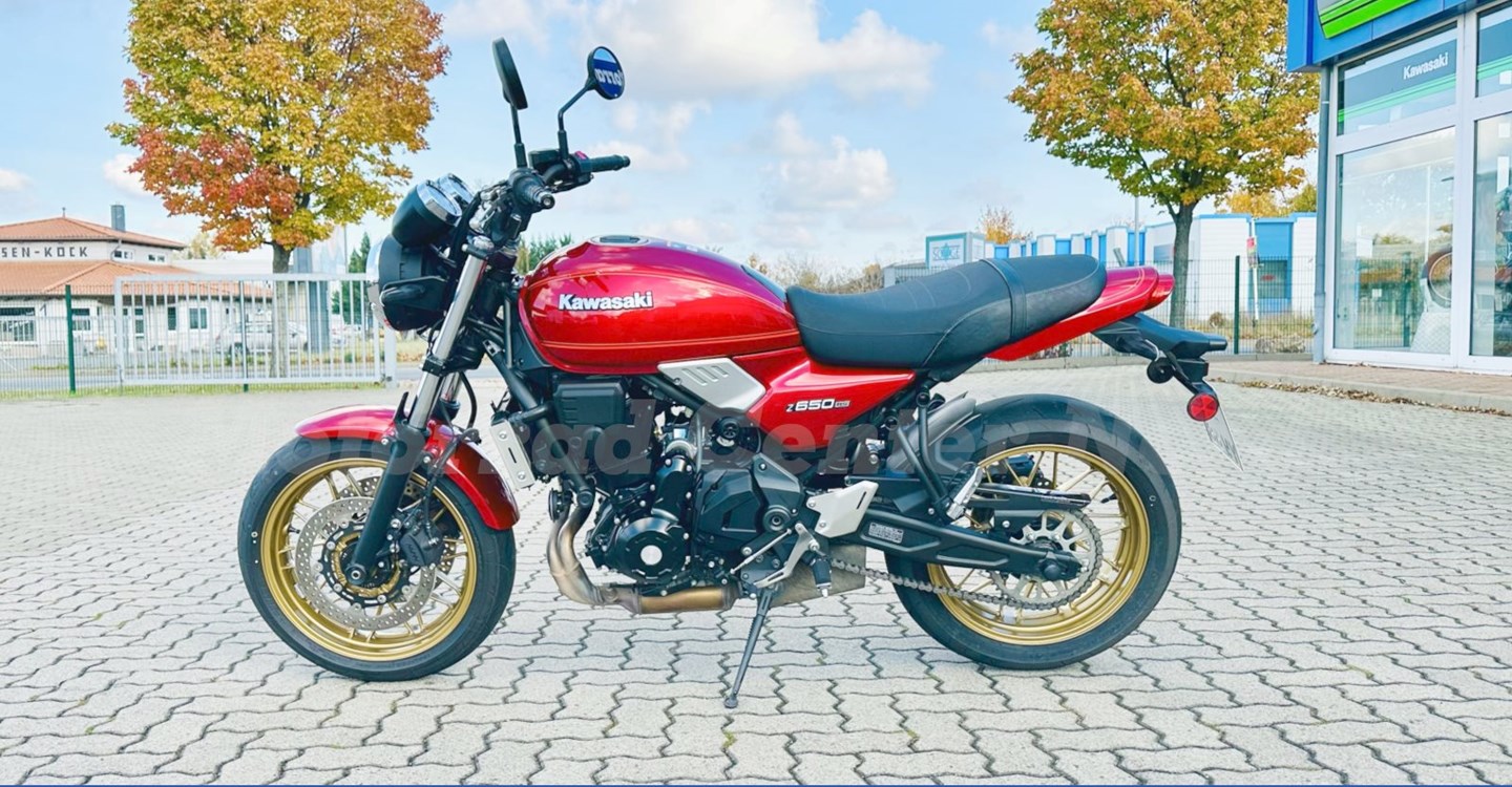 Zum Vergrößern bitte anklicken! Angebot Kawasaki Z650 RS