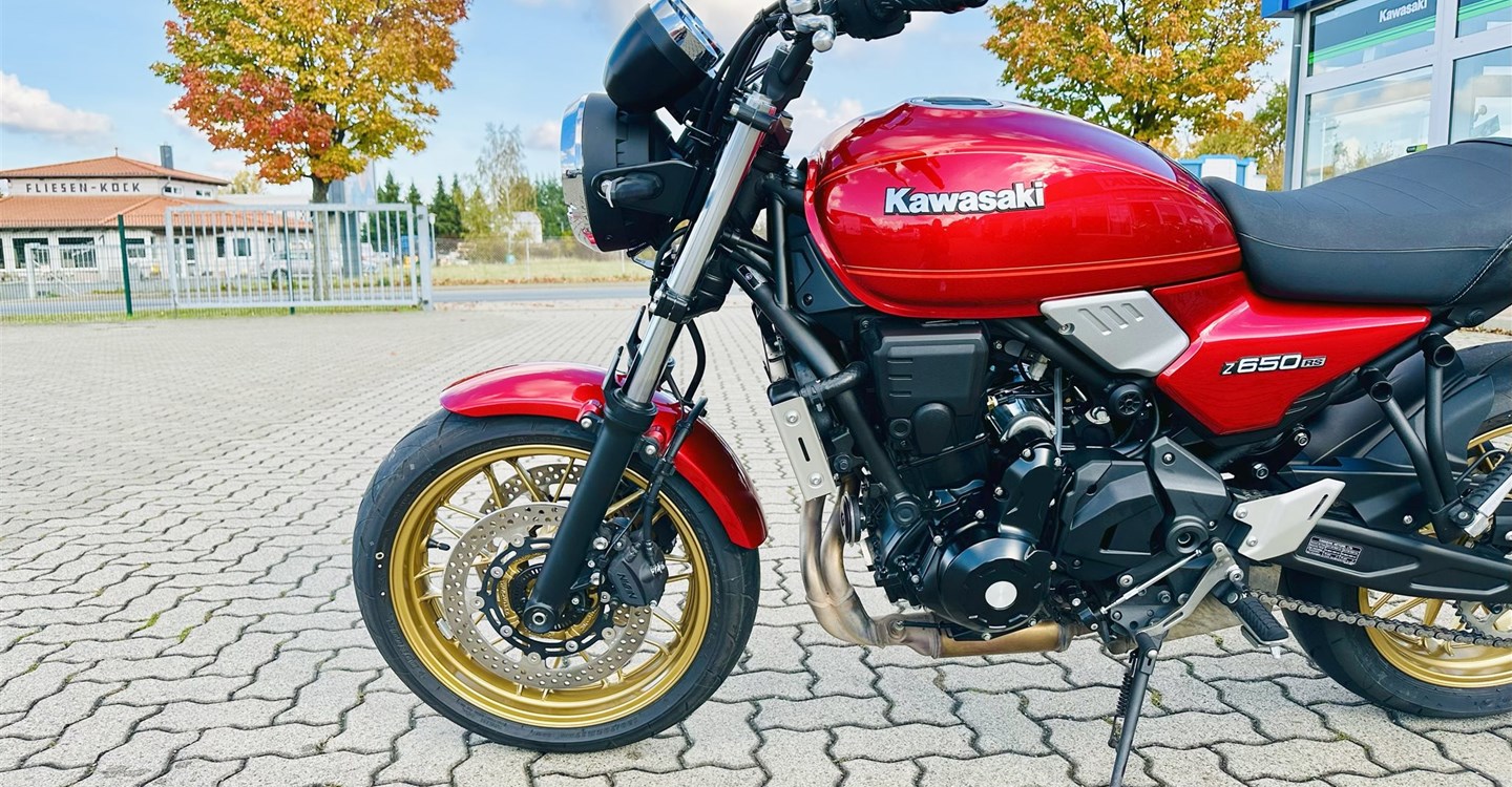 Zum Vergrößern bitte anklicken! Angebot Kawasaki Z650 RS