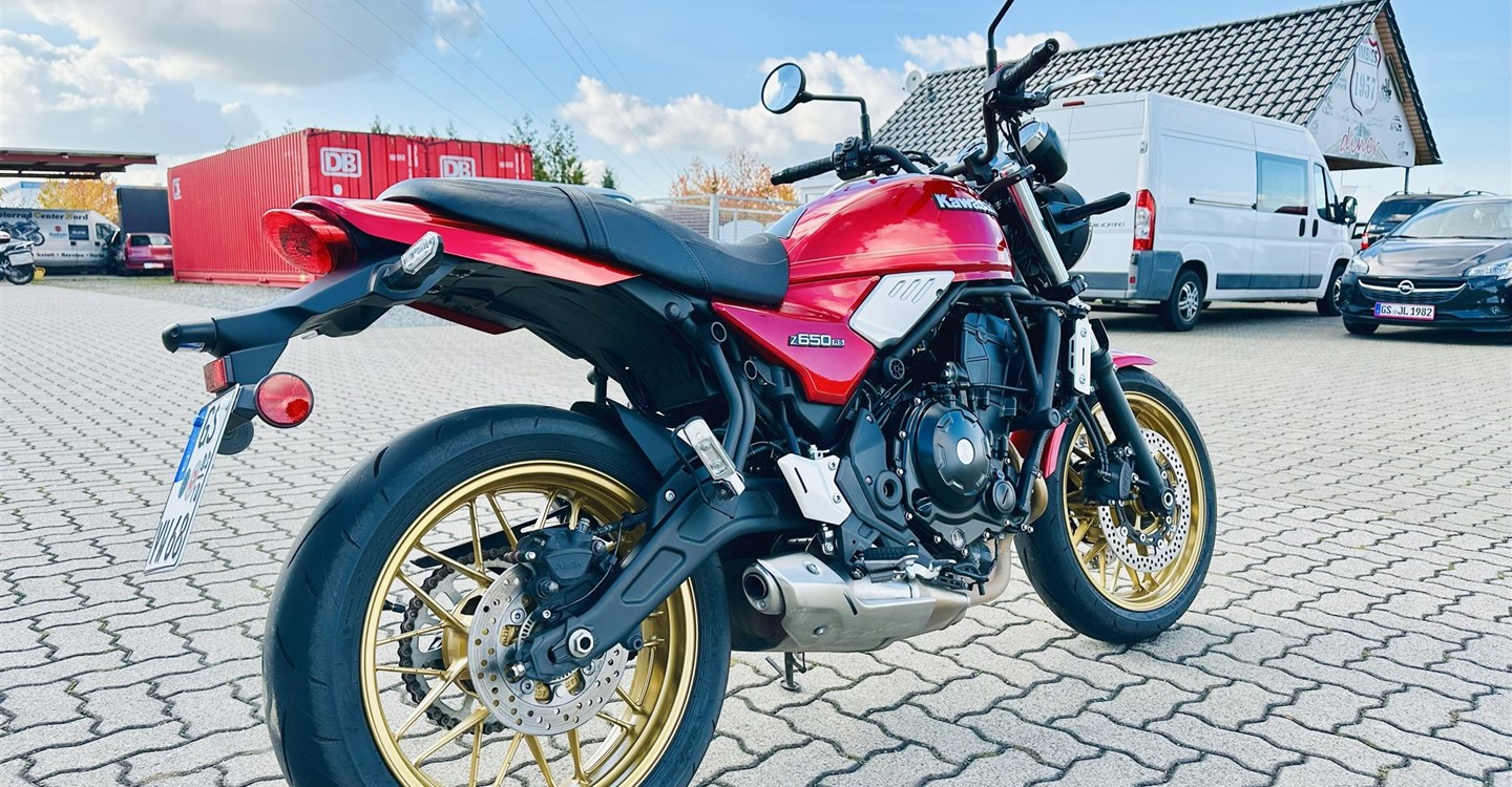 Zum Vergrößern bitte anklicken! Angebot Kawasaki Z650 RS