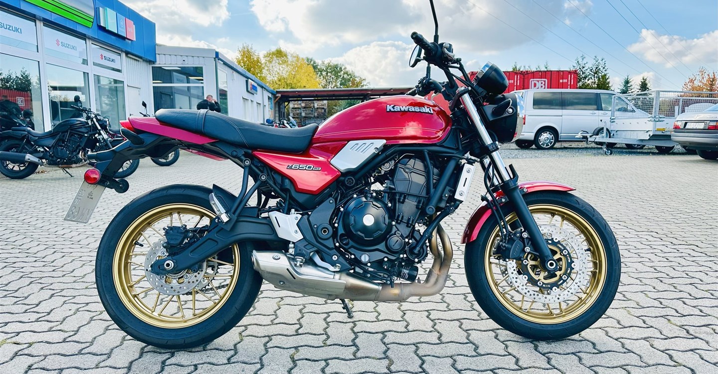 Zum Vergrößern bitte anklicken! Angebot Kawasaki Z650 RS