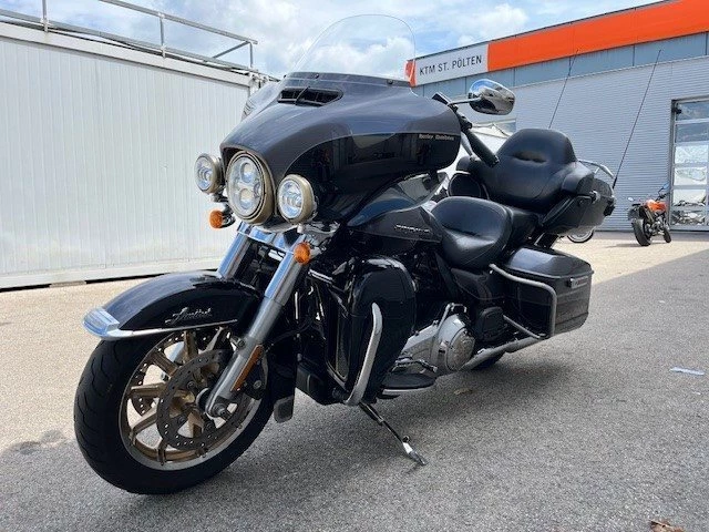 Harley-Davidson Touring Electra Glide Ultra Limited FLHTK (Charcoal Pearl/Vivid Black/Gold) - Bild 10