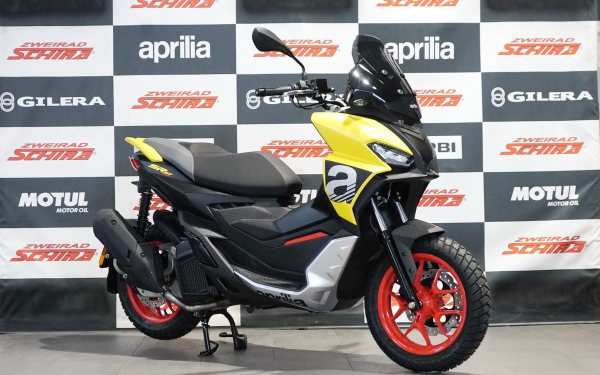 Zum Vergrößern bitte anklicken! Angebot Aprilia SR GT 125