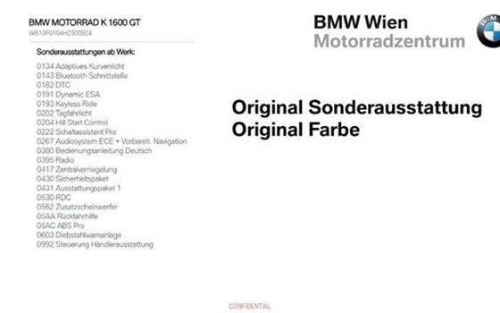 Gebrauchtmotorrad BMW K 1600 GT - Bild 15 Gebrauchtmotorrad BMW K 1600 GT - Bild 15