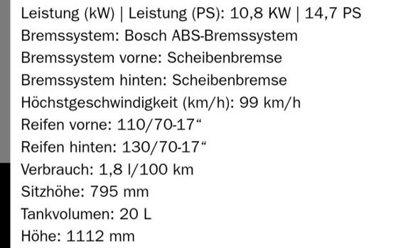 Gebrauchtmotorrad Zontes 125 G1 - Bild 5 Gebrauchtmotorrad Zontes 125 G1 - Bild 5