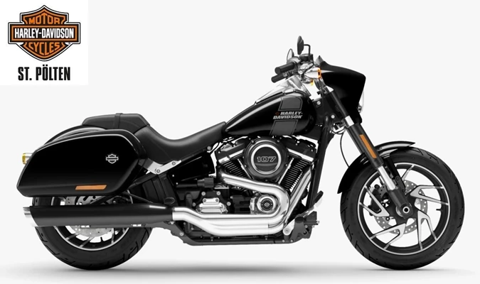 Harley-Davidson Softail Sport Glide FLSB (Vivid Black) - Bild 1