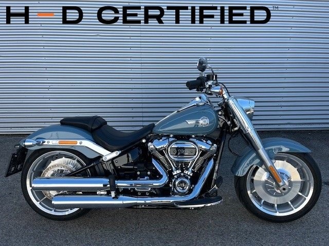 Harley-Davidson Softail Fat Boy 114 FLFBS (Sharkskin Blue) - Bild 1