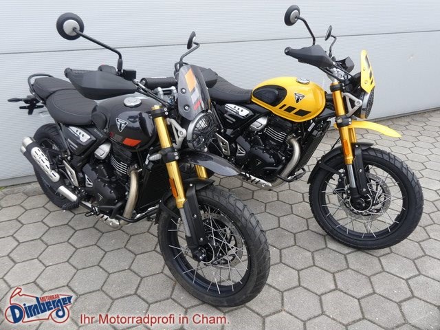 Zum Vergrößern bitte anklicken! Angebot Triumph Scrambler 400 XC