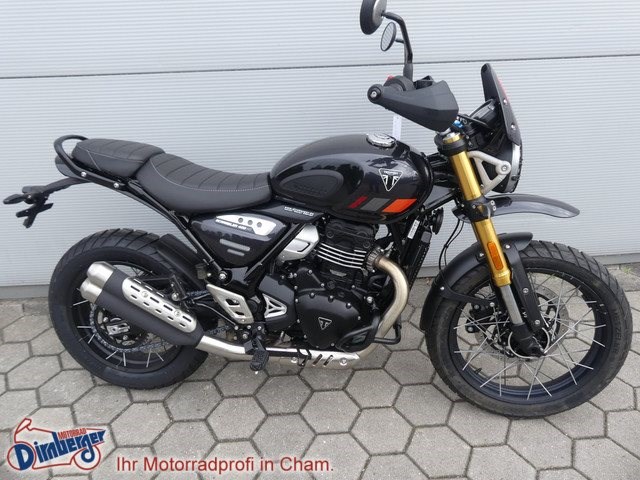 Zum Vergrößern bitte anklicken! Angebot Triumph Scrambler 400 XC