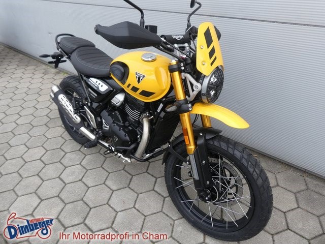 Zum Vergrößern bitte anklicken! Angebot Triumph Scrambler 400 XC