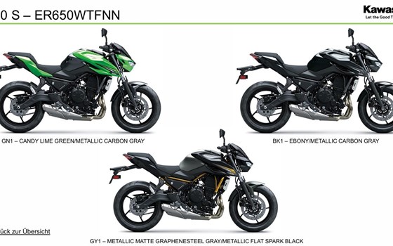 Neufahrzeug Kawasaki Z650 - Bild 1