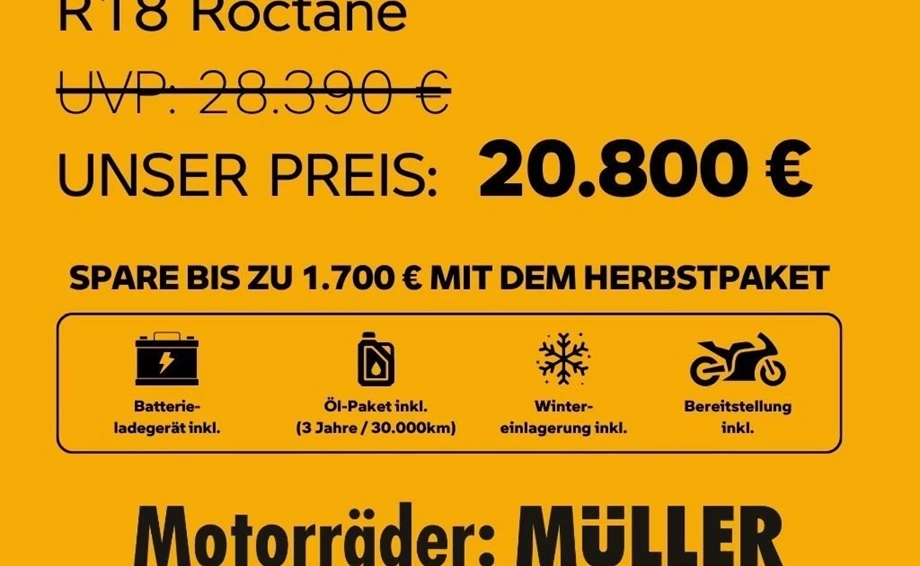Angebot BMW R 18 Roctane Bild 2: Angebot BMW R 18 Roctane