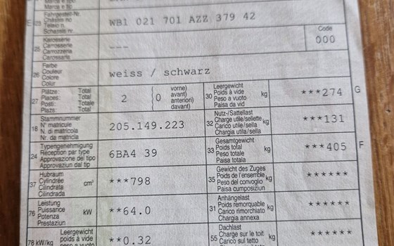 Motorrad Occasion BMW F 800 R - Bild 7