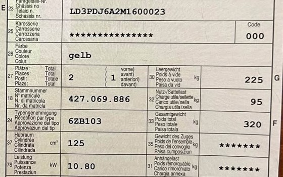 Motorrad Occasion Zontes ZT 125-G1 - Bild 10