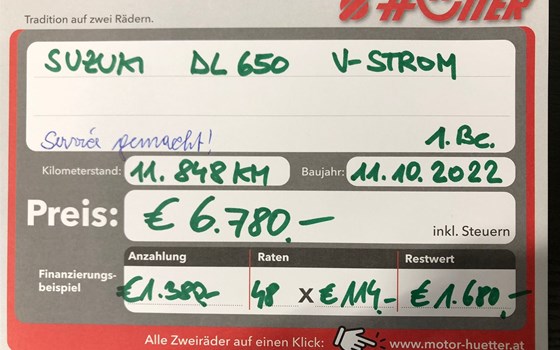 Gebrauchtmotorrad Suzuki V-Strom 650 - Bild 16 Gebrauchtmotorrad Suzuki V-Strom 650 - Bild 16
