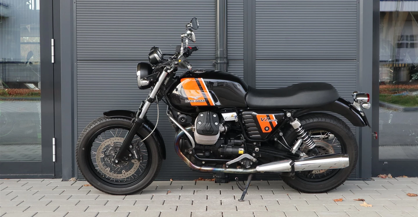 Zum Vergrößern bitte anklicken! Angebot Moto Guzzi V7 Special