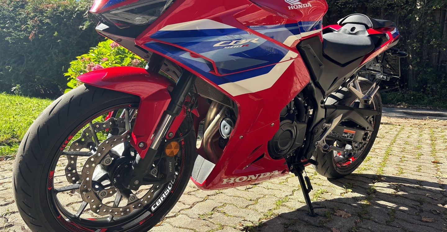 Zum Vergrößern bitte anklicken! Angebot Honda CBR500R