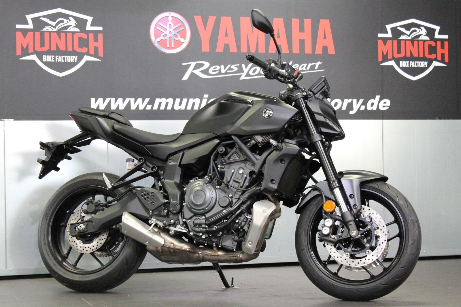 Yamaha MT-07 von der Munich Bike Factory