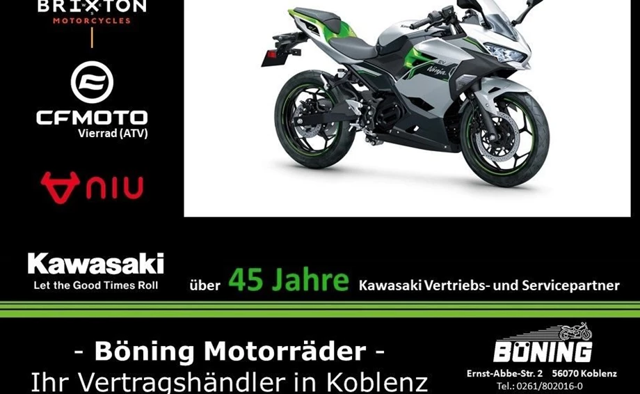 Angebot Kawasaki Ninja e-1 Bild 1: Angebot Kawasaki Ninja e-1