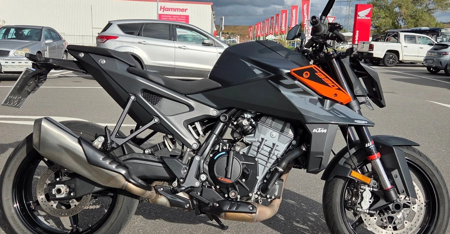 Zum Vergrößern bitte anklicken! Angebot KTM 990 Duke