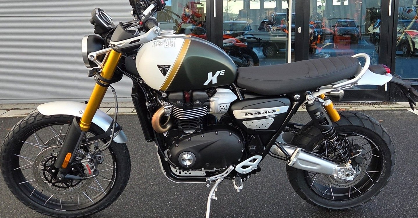 Zum Vergrößern bitte anklicken! Angebot Triumph Scrambler 1200 XE