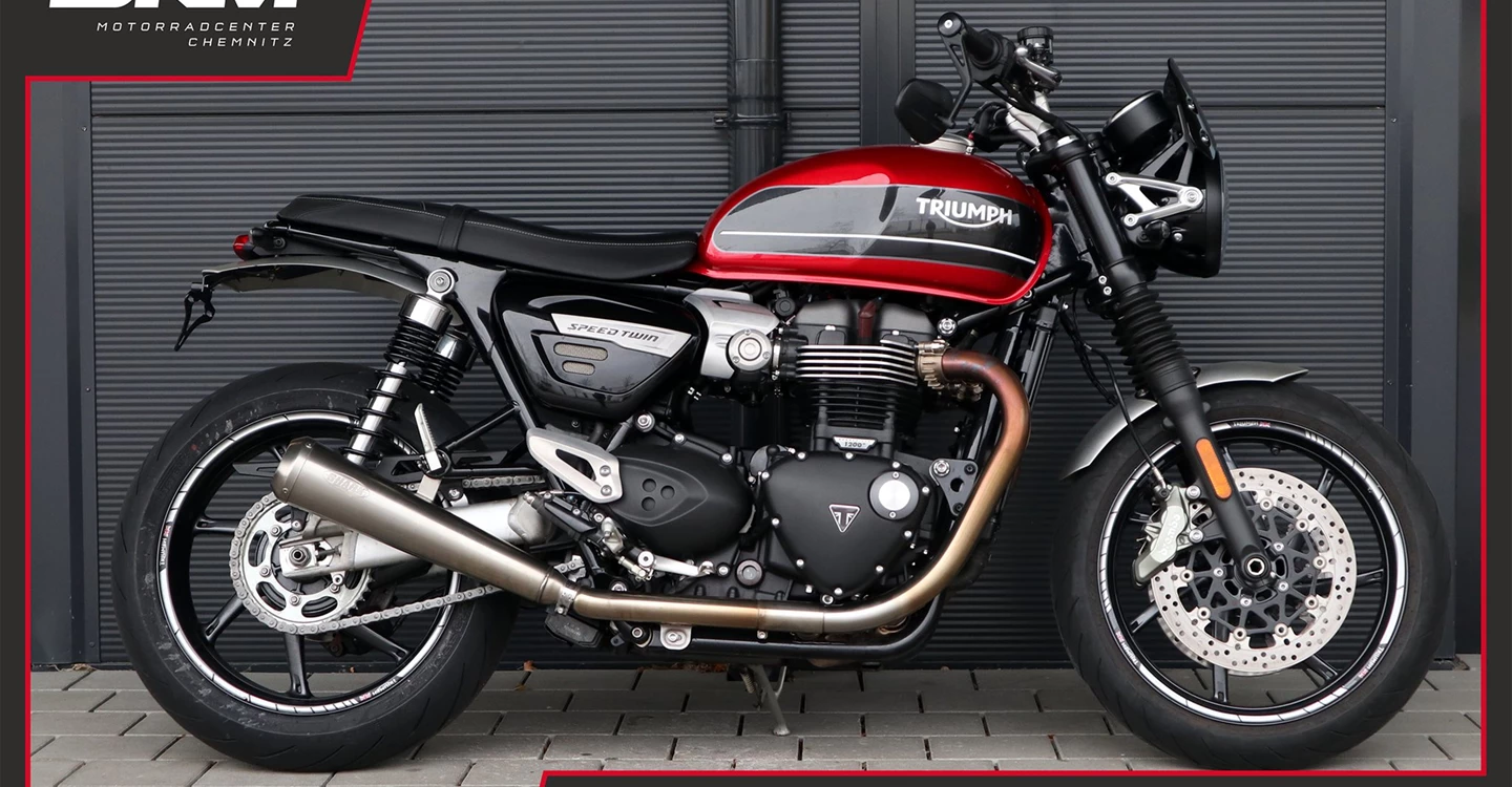 Zum Vergrößern bitte anklicken! Angebot Triumph Speed Twin 1200