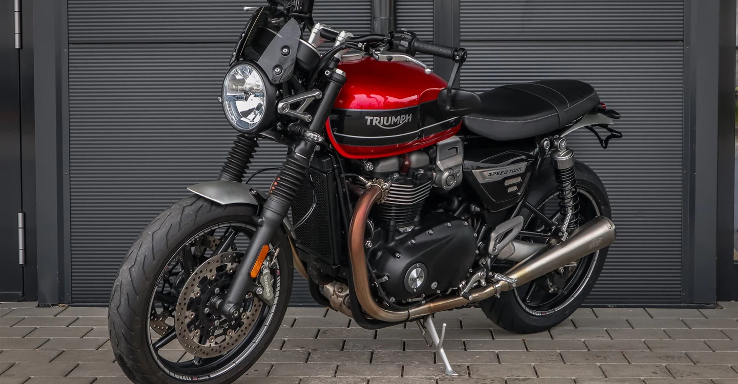 Zum Vergrößern bitte anklicken! Angebot Triumph Speed Twin 1200