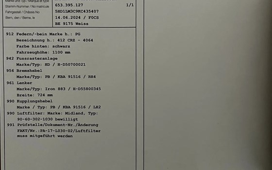 Offerta Harley-Davidson Sportster XL 1200CX Roadster - Immagine 7