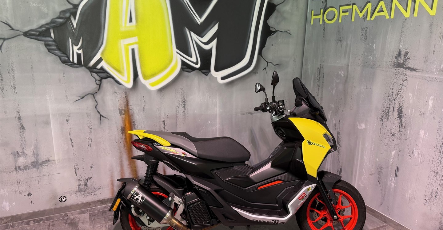 Zum Vergrößern bitte anklicken! Angebot Aprilia SR GT 125