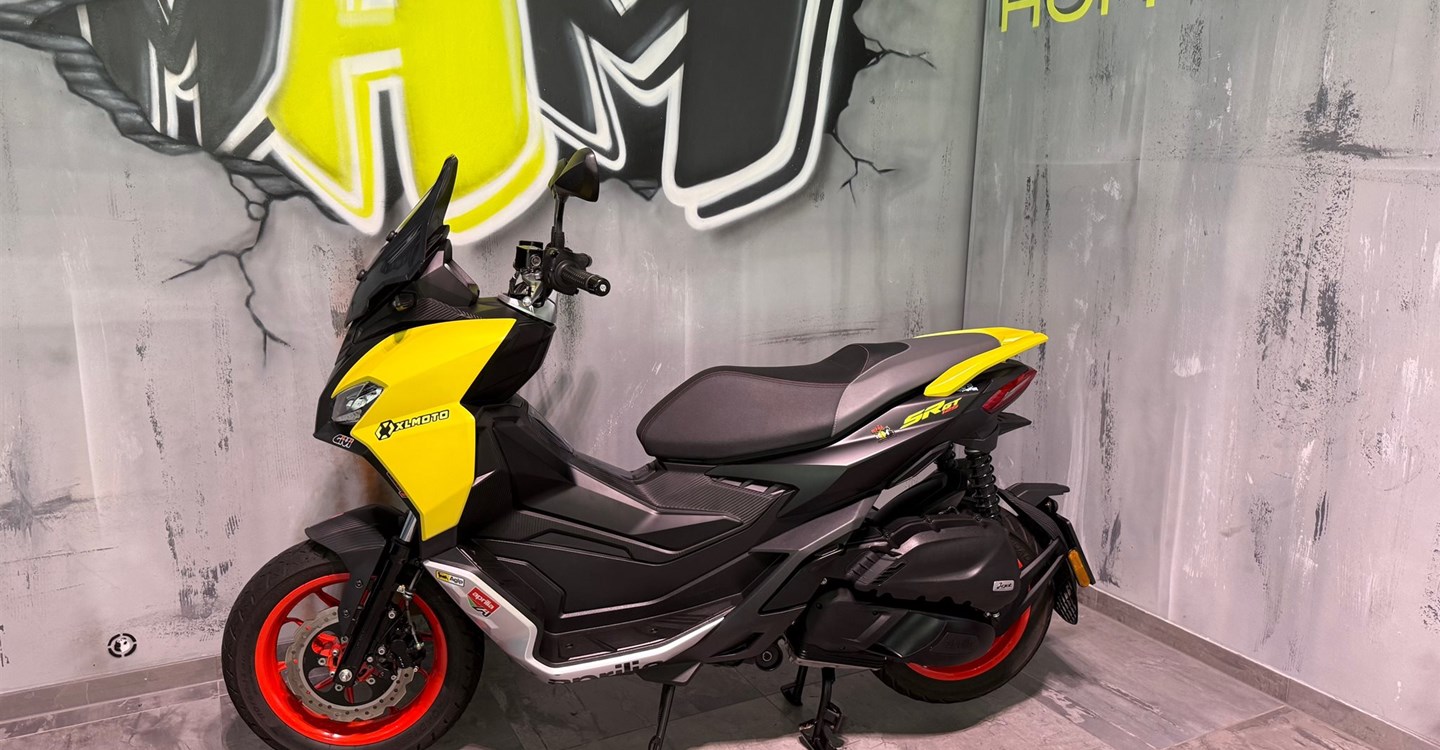 Zum Vergrößern bitte anklicken! Angebot Aprilia SR GT 125