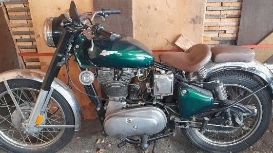 Gebrauchtmotorrad Royal Enfield Bullet 500 Classic Chrome - Bild 1