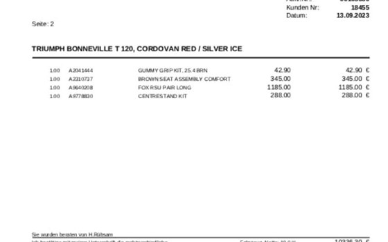 Gebrauchtmotorrad Triumph Bonneville T120 - Bild 7