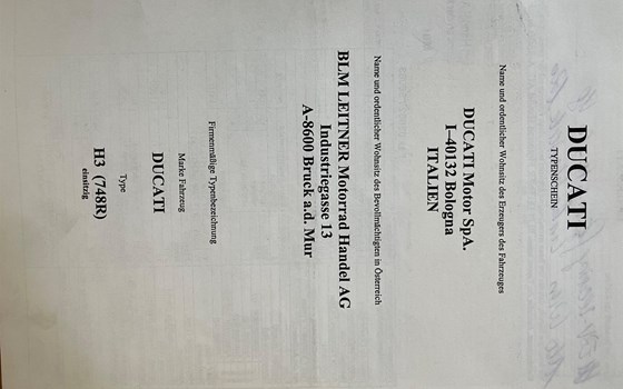 Gebrauchtmotorrad Ducati 748 R - Bild 8