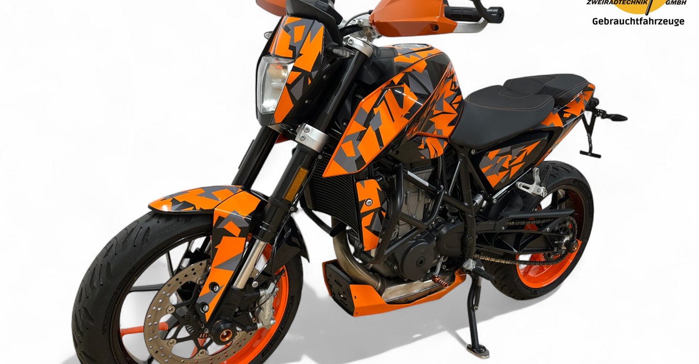 Zum Vergrößern bitte anklicken! Angebot KTM 690 Duke