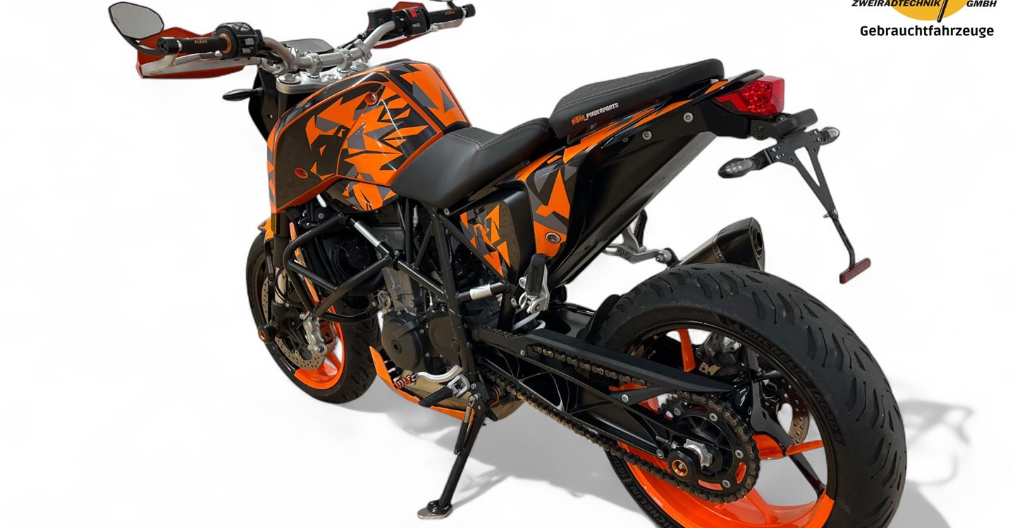 Zum Vergrößern bitte anklicken! Angebot KTM 690 Duke