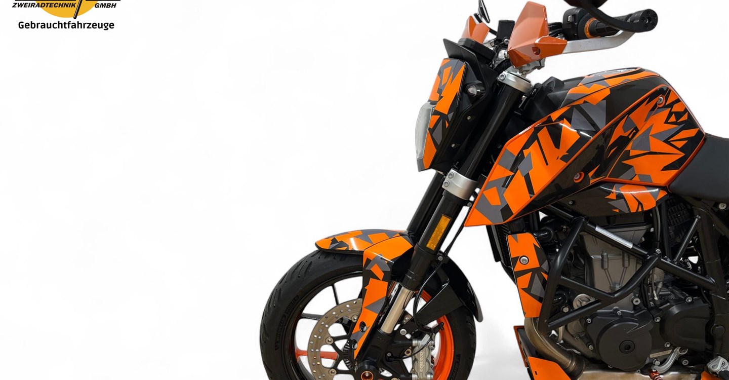 Zum Vergrößern bitte anklicken! Angebot KTM 690 Duke
