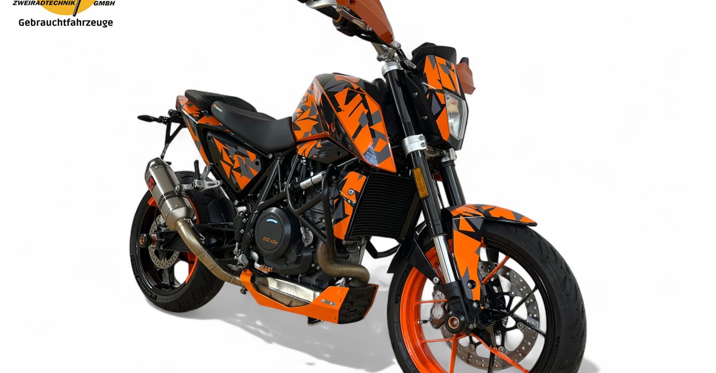 Zum Vergrößern bitte anklicken! Angebot KTM 690 Duke