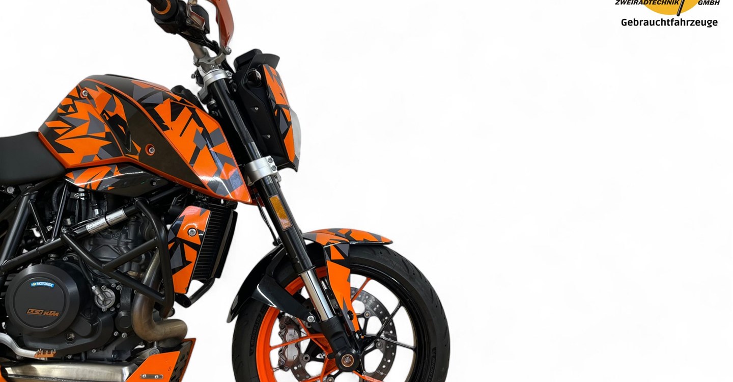 Zum Vergrößern bitte anklicken! Angebot KTM 690 Duke