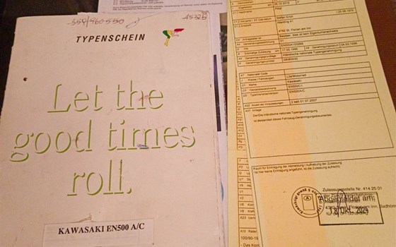 Gebrauchtmotorrad Kawasaki EN 500 - Bild 7