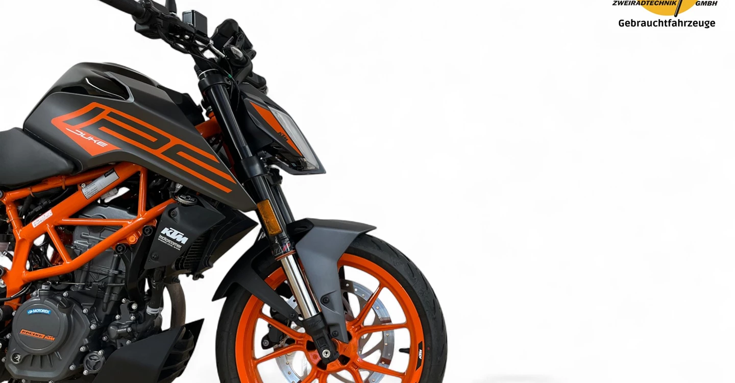 Zum Vergrößern bitte anklicken! Angebot KTM 125 Duke