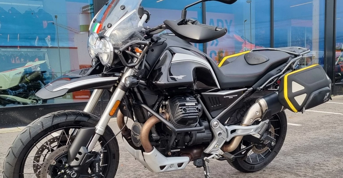 Zum Vergrößern bitte anklicken! Angebot Moto Guzzi V85 TT Guardia d'Onore