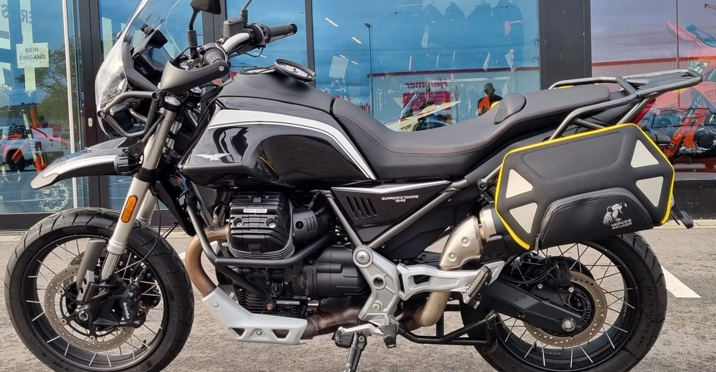 Zum Vergrößern bitte anklicken! Angebot Moto Guzzi V85 TT Guardia d'Onore